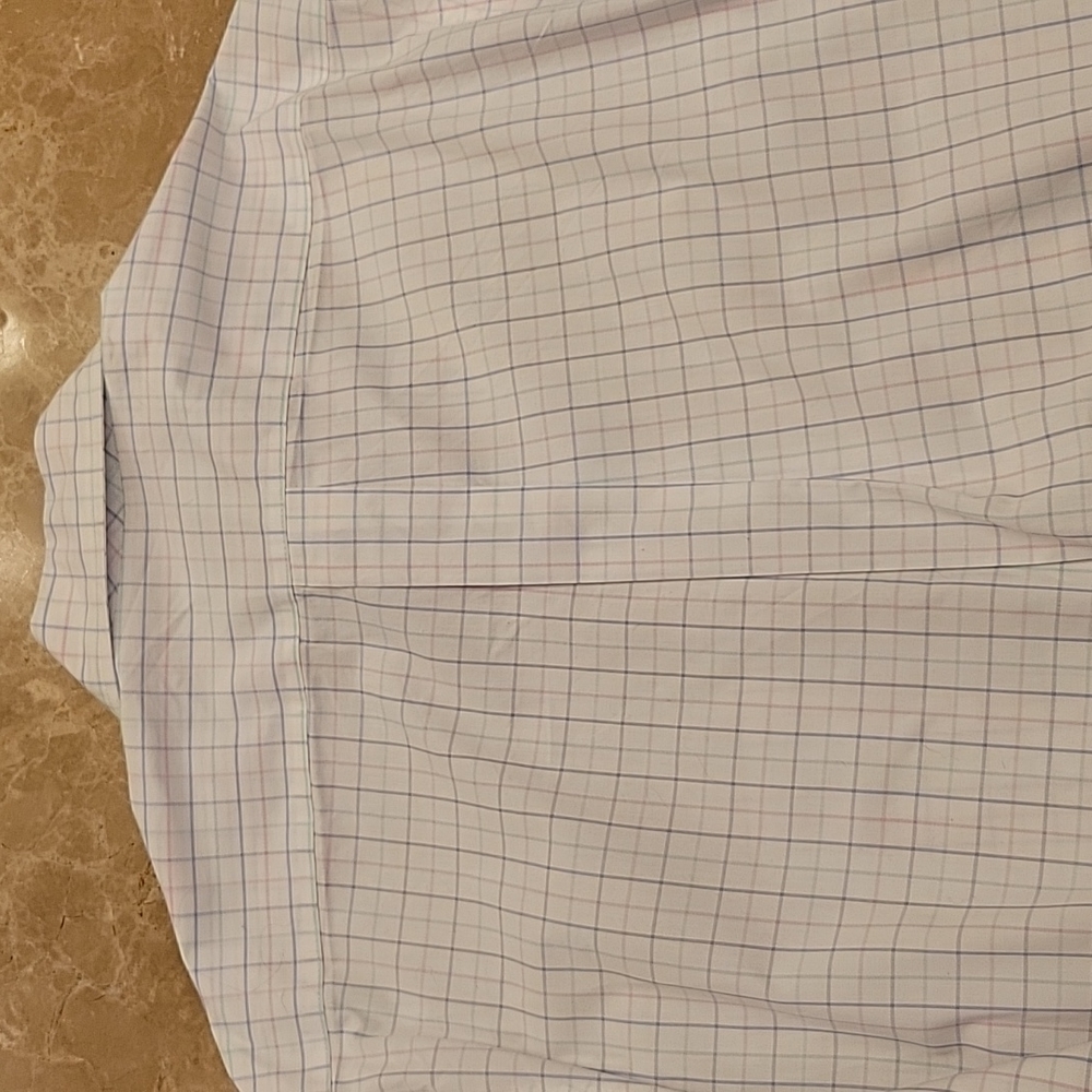 Club Room Regular Fit Performance Button-down Long-sleeved Shirt, 15.5 32|33 - Picture 10 of 14